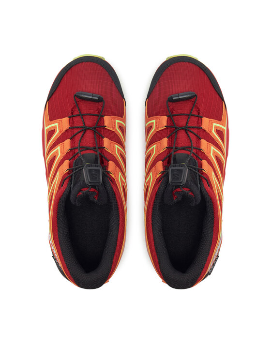 Salomon Salomon Παπούτσια πεζοπορίας Speedcross Waterproof L47565900 Κόκκινο