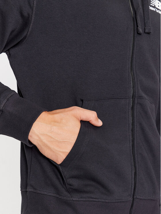 New Balance New Balance Pluus Essentials Stacked Logo French Terry Jacket MJ31536 Must Regular Fit