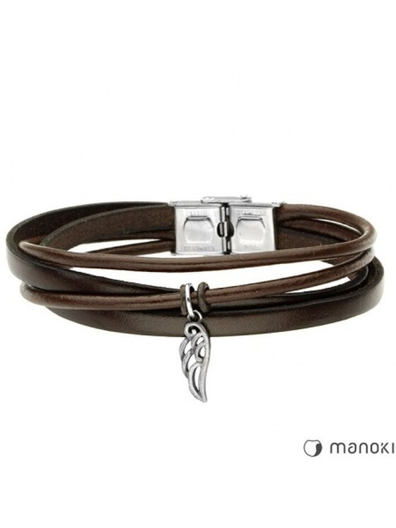 Bransoletka Manoki, Brązowy, BA651A