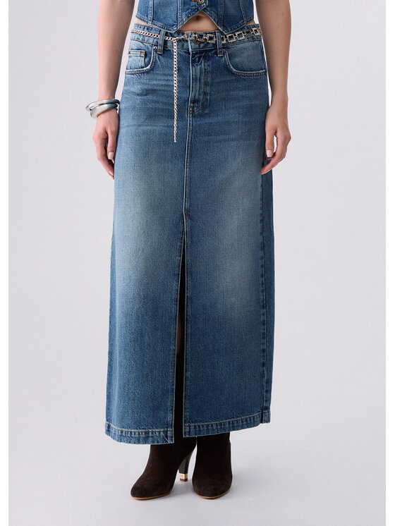 Liu Jo Liu Jo Gonna di jeans UF6158D485479109 Azzurro chiaro Regular Fit