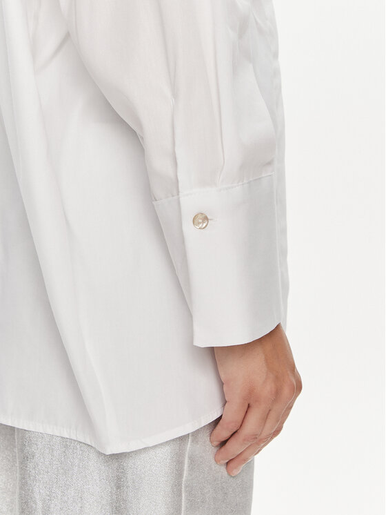 ViCOLO ViCOLO Košile TB0121 Bílá Relaxed Fit