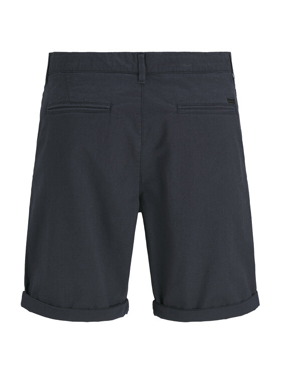 Jack & Jones Jack & Jones Bavlnené šortky Marco 12269494 Tmavomodrá Regular Fit