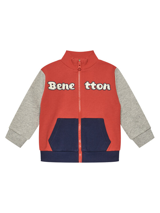 United Colors Of Benetton Bluza 3J70G503M Kolorowy Regular Fit