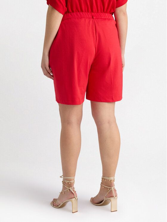 Fiorella Rubino Fiorella Rubino Pantaloni di tessuto P086L002230N016 Rosso Regular Fit