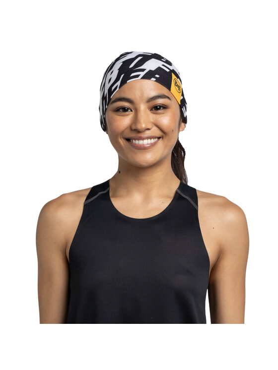 Buff Buff Fascia per capelli Buff CoolNet UV Wide Headband Nero