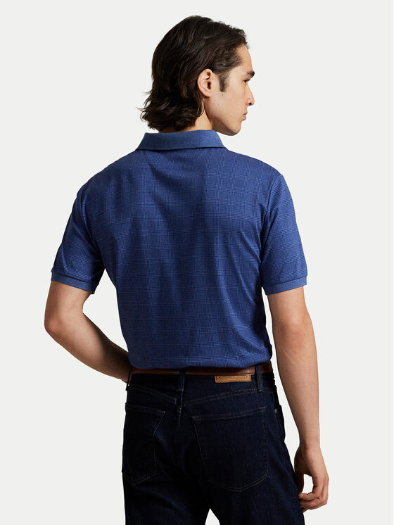 Polo Ralph Lauren Polo Ralph Lauren Поло 710P07351002 Cиній Slim Fit