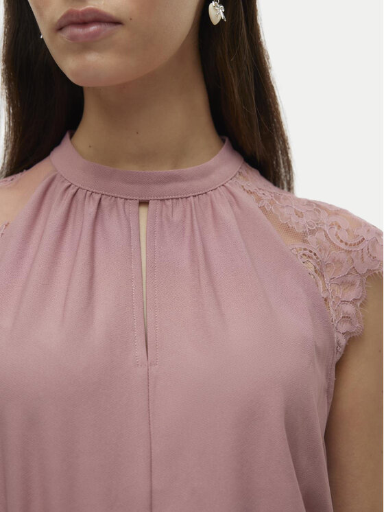 Vero Moda Vero Moda Bluse Milla 10226072 Rosa Regular Fit