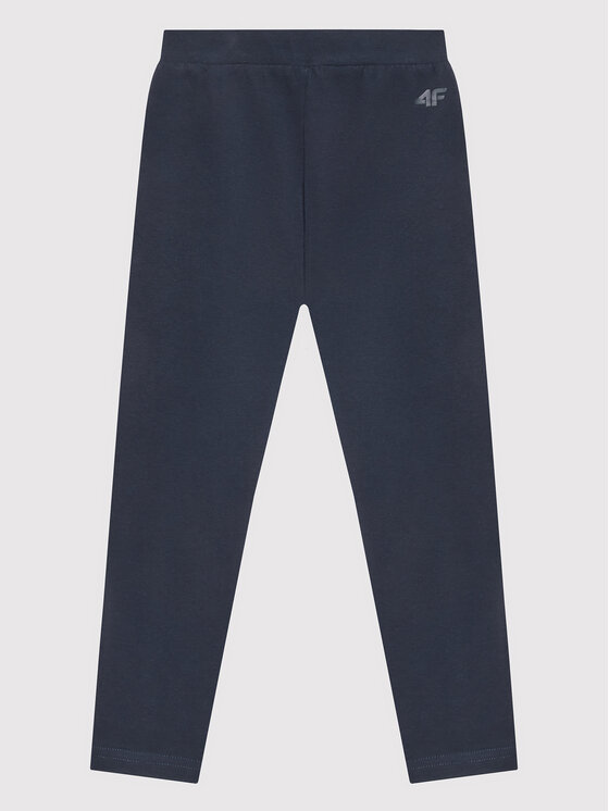 4F 4F Legginsy HJL22-JLEG001 Granatowy Slim Fit