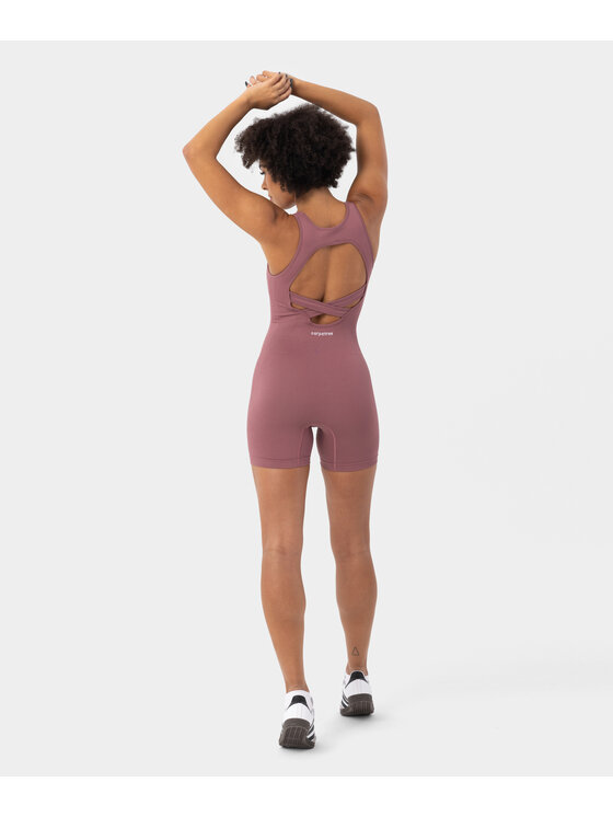 Carpatree Carpatree Kombinezon Elevate jumpsuit Różowy Fitted Fit