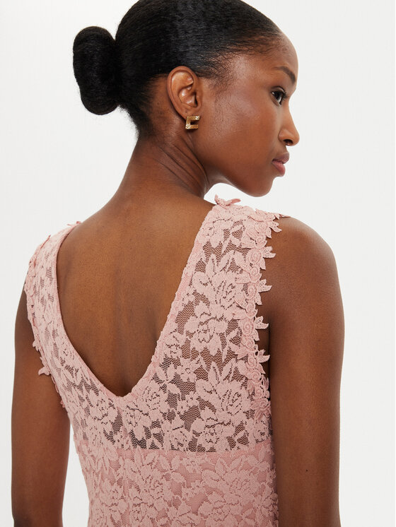 Vila Vila Abendkleid Lynnea 14052673 Rosa Regular Fit
