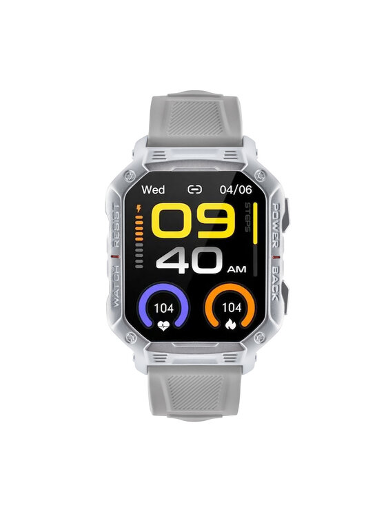 Watchmark Watchmark Chytré hodinky Ultra Šedá