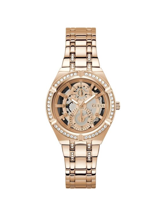 Guess Guess Zegarek GW0604L3 Różowe złoto