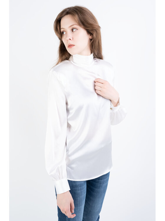 PINKO Pinko Bluzka BABI Biały Regular Fit