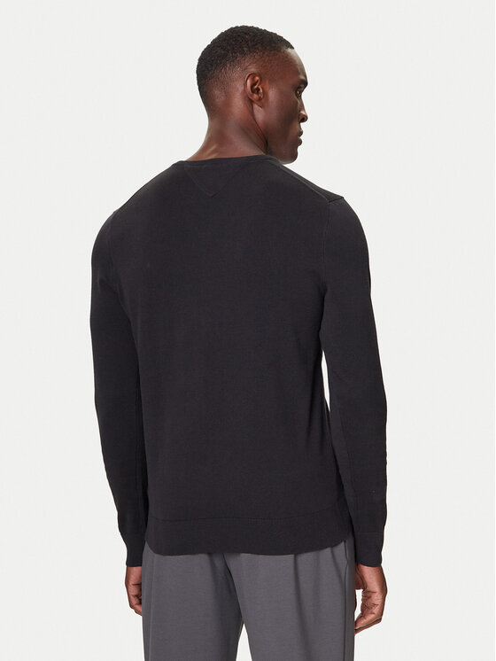 Tommy Hilfiger Tommy Hilfiger Пуловер MW0MW42249 Черен Regular Fit
