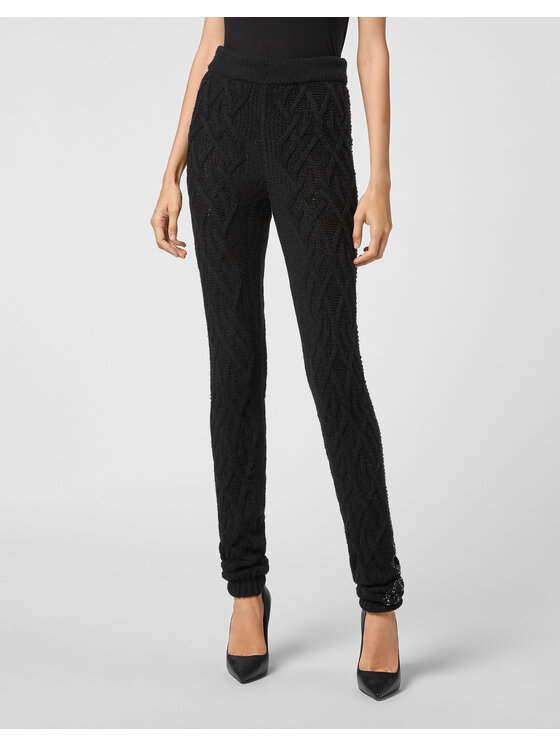 PHILIPP PLEIN PHILIPP PLEIN Joggery 10623 Czarny Jogger Fit