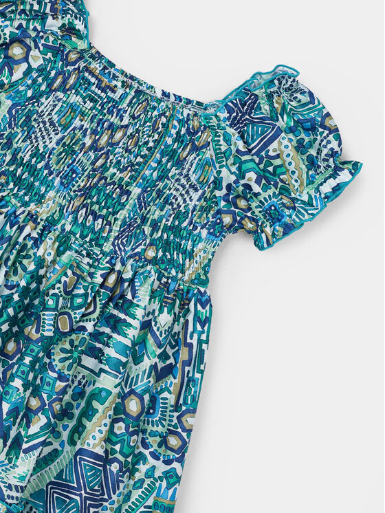Mayoral Mayoral Rochie de vară 3937 Colorat Regular Fit