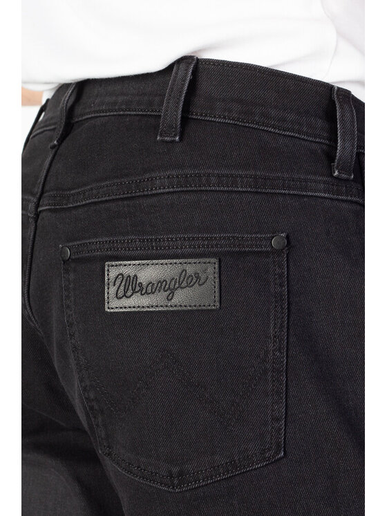 Wrangler Wrangler Jeansy GREENSBORO Czarny Regular Fit