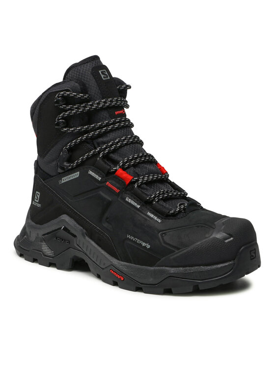 Trekkingi Salomon, Rozmiar 44 2/3, Czarne, Quest Winnter Thinsulate Climasalomon Waterproof 413666 20 V0