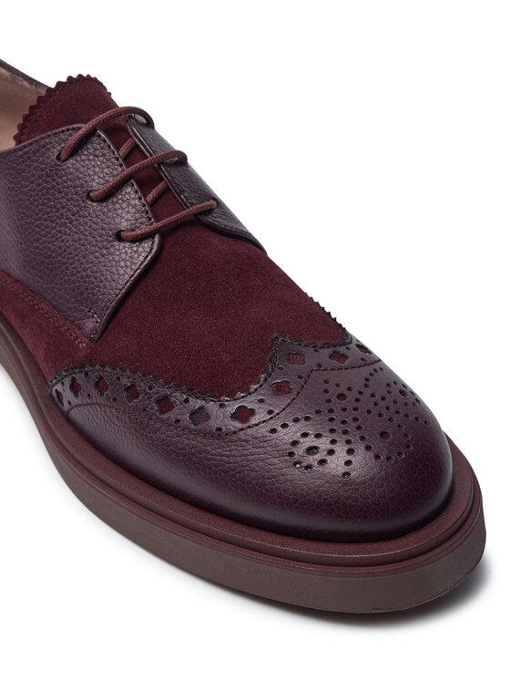 Hispanitas Hispanitas Halbschuhe Cervo-I24 HI243519 Dunkelrot