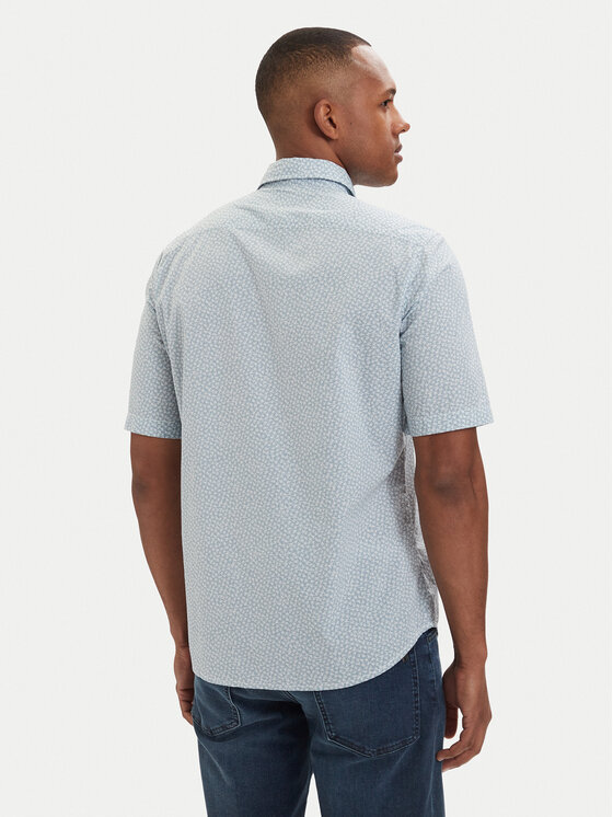 BOSS BOSS Cămașă Rash 50559628 Albastru deschis Regular Fit