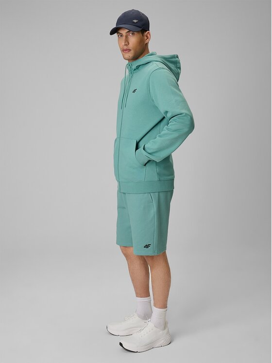 4F 4F Felpa 4FRSS26TSWSM3106-47S Verde Regular Fit