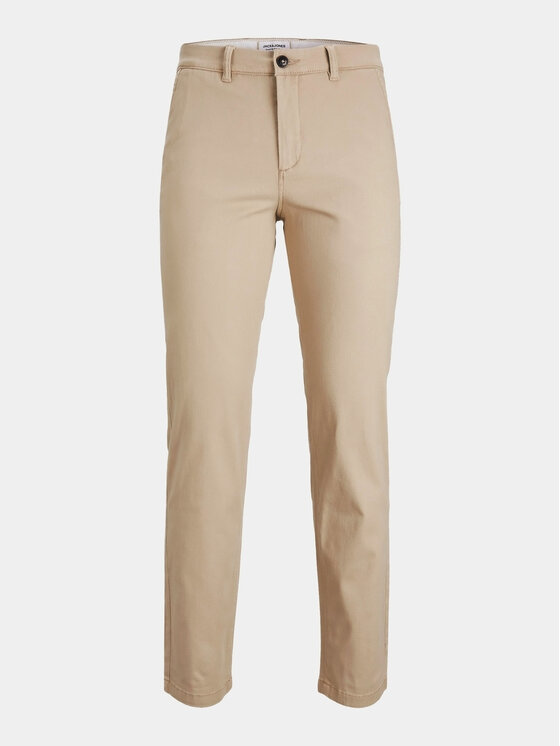 Jack&Jones Jack&Jones Chinos kelnes Dave 12212930 Pilka Regular Fit