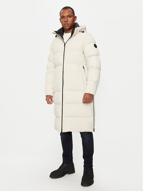 Geacă din puf Woolrich Bărbați, Mărimea: L, Bej, Sierra CFWOOU0805MRUT3107