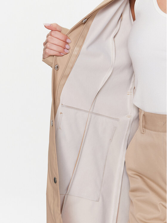 Rains Rains Μπουφάν αδιάβροχο 18130 Μπεζ Regular Fit