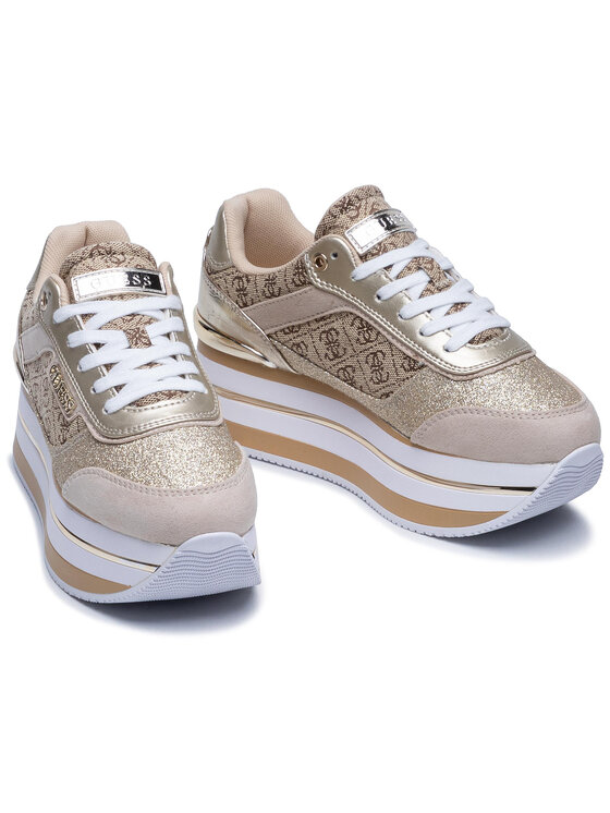 Guess Guess Tenisice Hansin2 FL5HNS FAL12 Zlatna