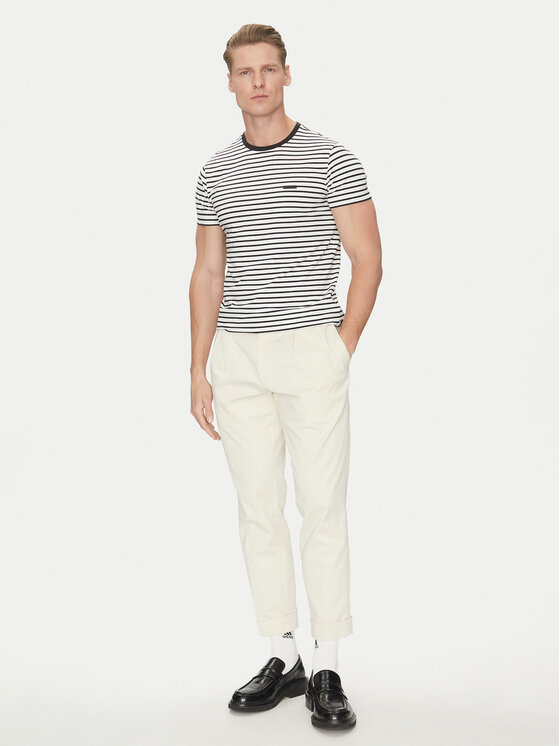 Calvin Klein Calvin Klein Marškinėliai K10K114177 Juoda Slim Fit