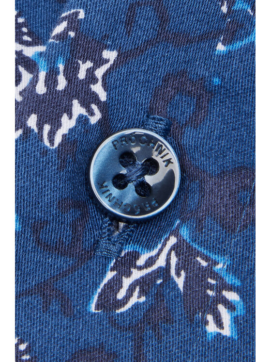 Próchnik Próchnik Koszula PM20 KO073222000053 Granatowy Slim Fit