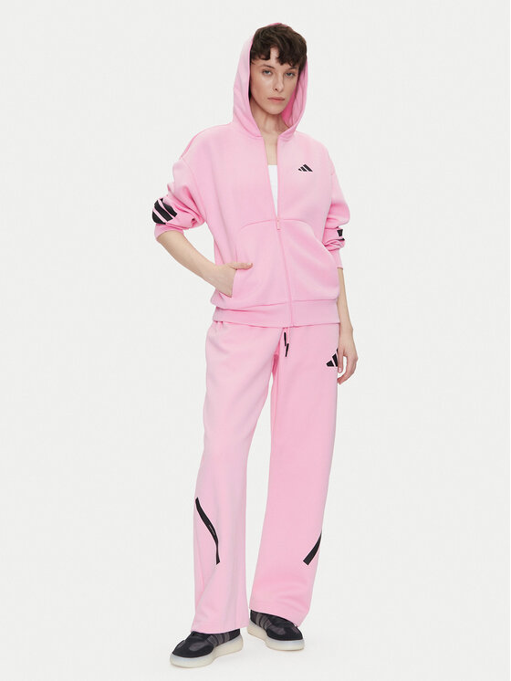 adidas adidas Sweatshirt Future Icons 3-Stripes JE0175 Rosa Regular Fit