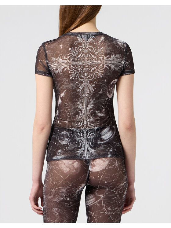 PHILIPP PLEIN PHILIPP PLEIN T-shirt 31064 Nero Skin Tight Fit