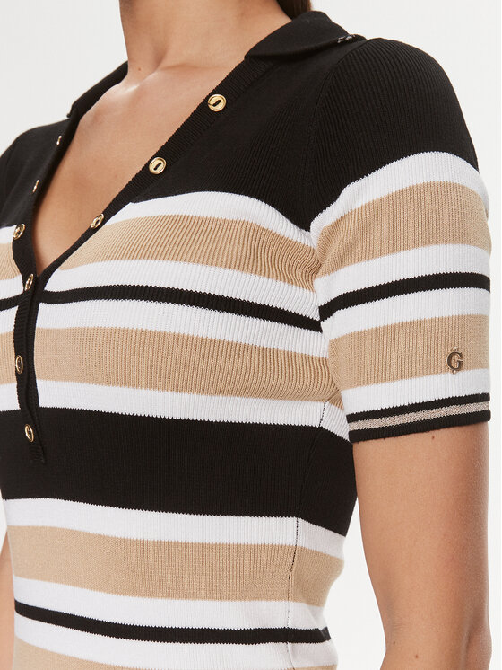 Guess Guess Každodenní šaty Maia W4RK66 Z2Y72 Barevná Slim Fit