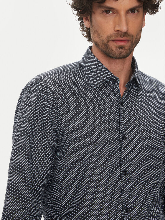 BOSS BOSS Cămașă C-Hal 50539532 Bleumarin Casual Fit