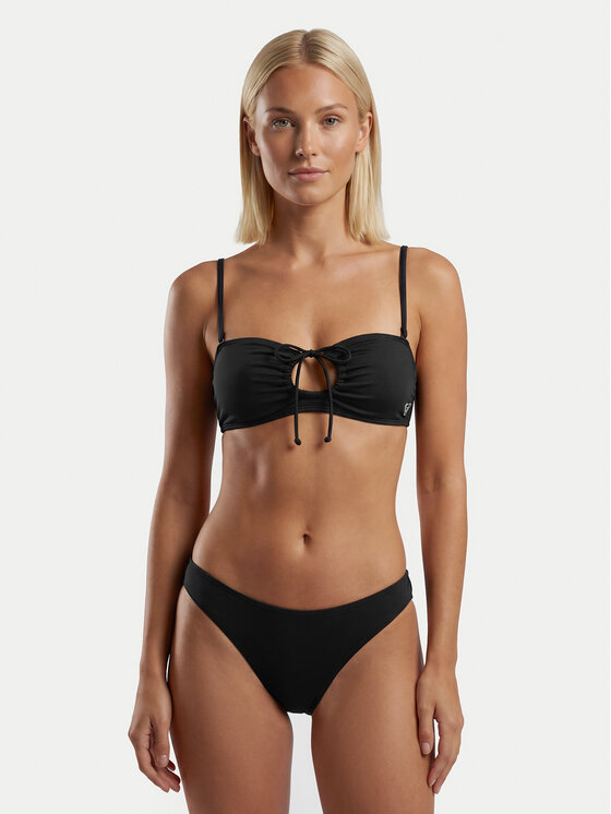 Roxy Roxy Bikini partea de sus Solid Essentials ERJX305692 Negru