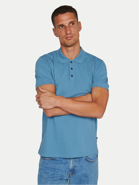 Matinique Polo 30206461 Blu Regular Fit, taglia : M
