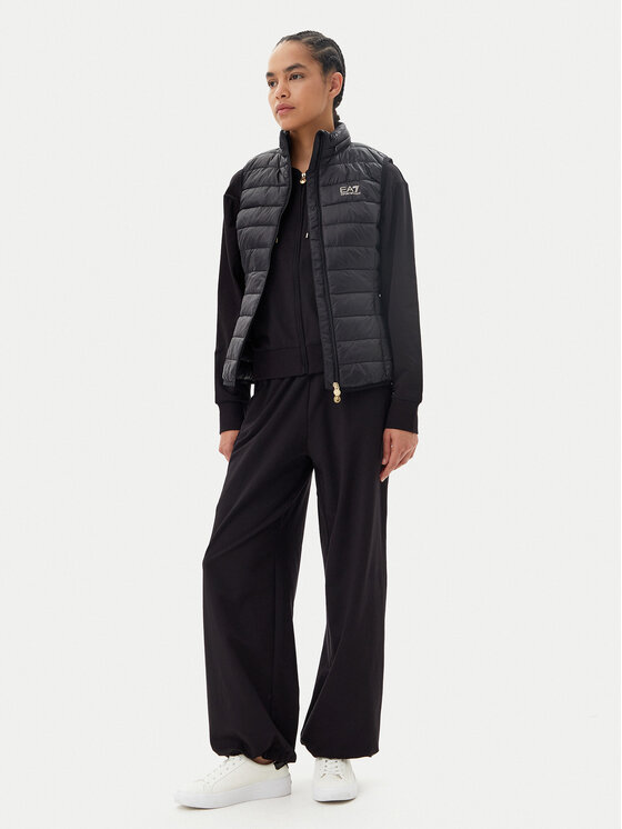 EA7 Emporio Armani EA7 Emporio Armani Brezrokavnik 7W000087 AF12477 UC001 Črna Slim Fit