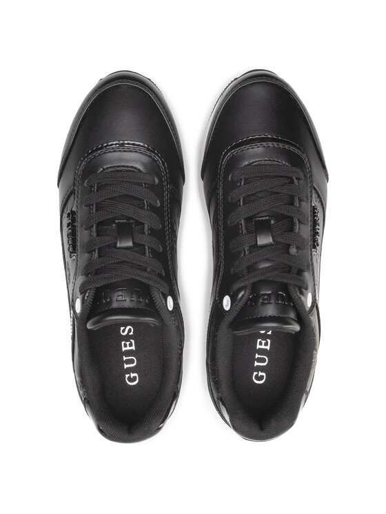 Guess Guess Sneakersy Hansin FL5HNS PEL12 Czarny