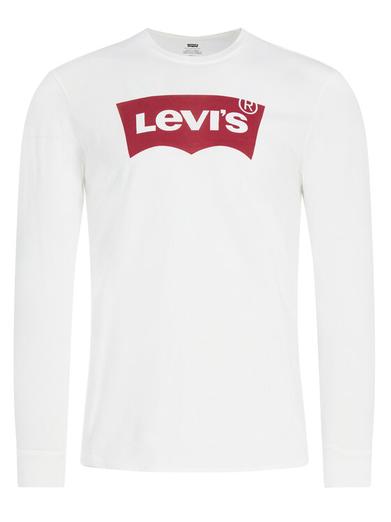 Levi's® Levi's® Longsleeve Graphic Tee 36015-0010 Biały Regular Fit