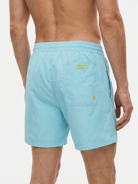 Guess Guess Шорти для плавання F6GT25 WG282 SHORT Світло-синій Regular Fit