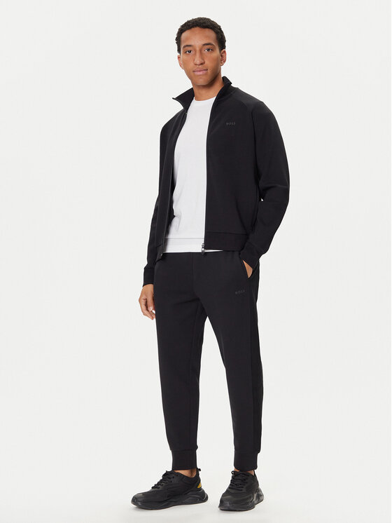 BOSS BOSS Treniņtērps 50543886 Melns Regular Fit