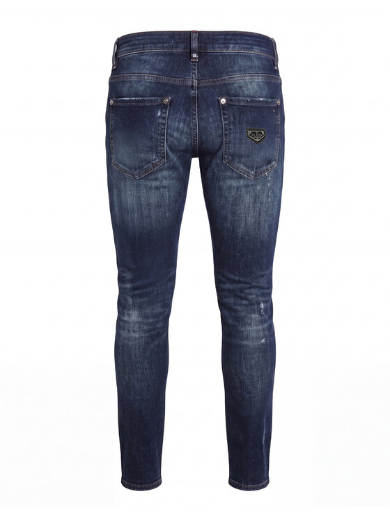 PHILIPP PLEIN PHILIPP PLEIN Jeansy 31789 Modrá Slim Fit