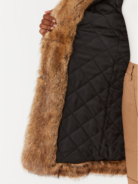 MICHAEL Michael Kors MICHAEL Michael Kors Γούνα MF32087B9B Καφέ Regular Fit