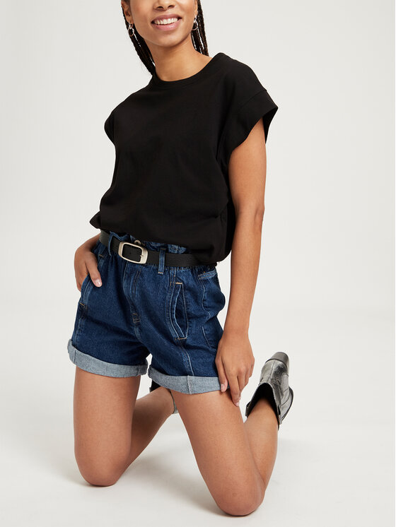 Cross Jeans Cross Jeans Szorty jeansowe P 511-006 Niebieski