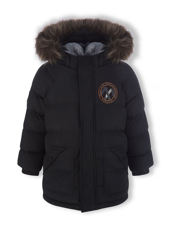 minoti minoti Kurtka zimowa 33COAT280 Czarny Parka Fit
