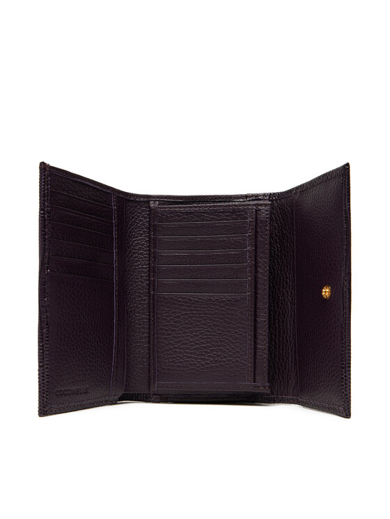 Coccinelle Coccinelle Große Damen Geldbörse TL4 Metallic Lizard E2 TL4 11 66 01 Violett