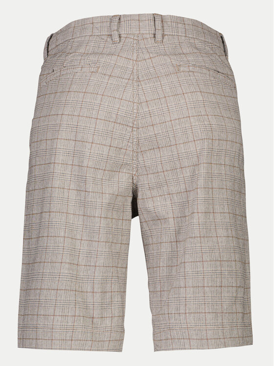Lindbergh Lindbergh Szorty materiałowe 30-505024 Beżowy Wide Fit