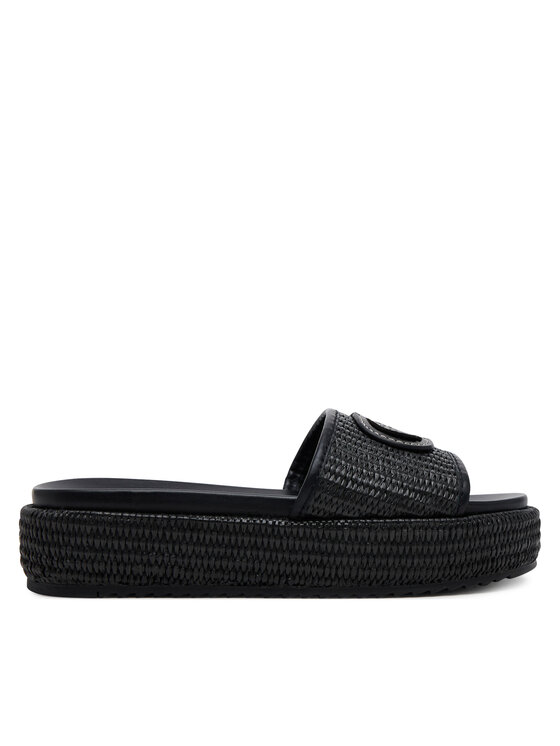 Guess Šľapky FLJLNY FAB19 Čierna