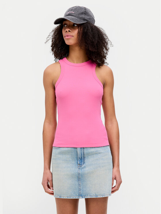 JJXX JJXX Felső 12224661 Rózsaszín Rib Fit